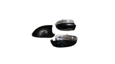Lampa semnalizare oglinda VW GOLF 6 (5K), Hatchback 10.2008-2013; TOURAN (1T2/1T3), 05.2010-08.2015, Taiwan, fata, partea stanga, pentru masini cu lampa perimetru inferiora; LED; alb; fara soclu bec ; fara bec/-uri;
