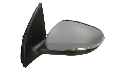 Oglinda usa exterioara VW Golf 6 (5k), 10.2008-2013, Hatchback, partea Stanga, reglare electrica; grunduit; incalzit; sticla asferica, Aftermarket