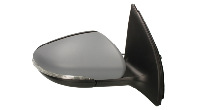 Oglinda usa exterioara VW Golf 6 (5k), 10.2008-2013, Hatchback, partea Dreapta, reglare electrica; grunduit; incalzit; sticla convexa, Aftermarket