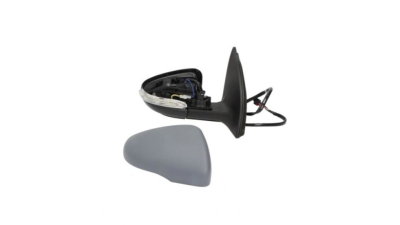 Oglinda usa exterioara VW GOLF 6 (5K), 10.2008-2013 model Hatchback, partea dreapta, reglare electrica; grunduit; incalzit; sticla convexa; rabatabil; memorie; 16 gauri / 13 pini; cu semnalizare; cu foot lamp