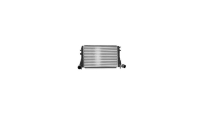 Intercooler VW Golf VI, 07.2009-07.2013, Jetta (1B), 02.2011-2018, Beetle (5C1), 04.2011-, motor 2.0 TDI 103kw, diesel, cu/fara AC, aluminiu brazat/plastic, 617x406x32 mm, Behr/Hella, 