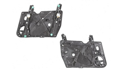 Macara geam Volkswagen Golf 6 (5k), 10.2008-2013, usa fata, Stanga, cu panou, fara motoras