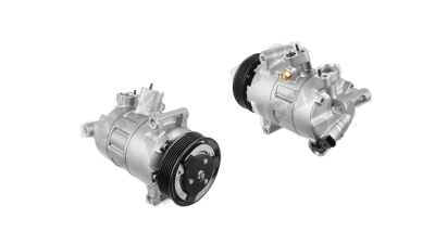 Compresor aer conditionat Audi A1 (8X), 2010-2018, motorizare 1.2 TFSI, 63kw, 1.4 TFSI, 90kw/136kw, benzina, rola curea 110 mm, 6 caneluri, tip Sanden: PXE14
