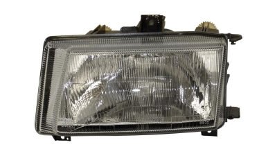 Far VW Caddy 2 (9u/9kv), 07.1999-01.2004, Polo (6kv) Classic/Kombi, 11.1999-06.2001, partea Dreapta, H4+W5W; manual/electric; fara motor, DEPO