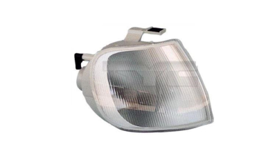 Lampa semnalizare fata VW Polo (6n) Hatchback, 10.1994-08.1999, partea Dreapta, Fata, PY21W; alb, carcasa neagra; cu soclu bec; Omologare: ECE, TYC