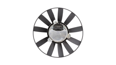 GMV ventilator radiator VW Polo CLASSIC/Variant (Kombi), 1996-2001, motor 1.4; 1.6, benzina, 1.7 SDI, 1.9 SDI/TDI, diesel, cu AC, 450/250/80 W; 305 mm; 3 pini, tip Bosch