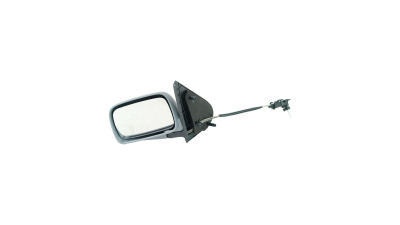 Oglinda exterioara VW Polo (6N) Hatchback 10.1994-08.1999 Partea Stanga Crom Asferica Manuala Prin Cablu Fara Incalzire 6N1857521A, carcasa grunduita