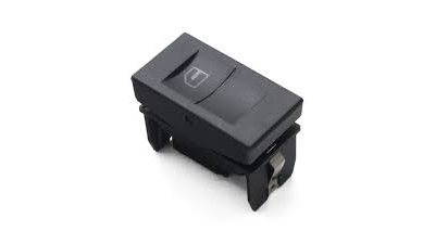 Comutator macara geam Vw Polo (6kv) Classic/Combi, 10.1994-06.2001, Vw Polo (6n) Hatchback, 10.1994-08.1999, fata, 6N0959855B, buton ridicare geam usa