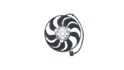 GMV ventilator radiator VW Polo (9N), 2005-2009, motor 1.2, benzina, 90 W; 290 mm; 2 pini, 