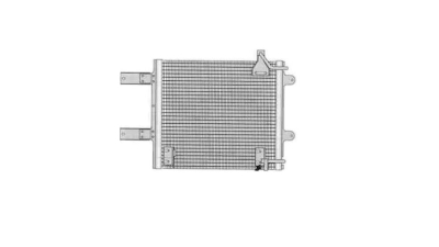Condensator climatizare VW Polo (6N/6N2/6KV), 09.1999-09.2001, motor 1.4 TDI, 55 kw; 1.9 D/SDI, 47 kw; 1.7 SDI, 44 kw diesel, cutie manuala, full aluminiu brazat, 390 (340)x360x16 mm, fara filtru uscator