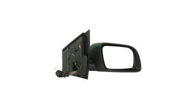 Oglinda exterioara VW Polo (9N) Hatchback 10.2001-04.2005 Partea Dreapta Crom Convex Manuala Prin Cablu Fara Incalzire 6Q0857538A, carcasa grunduita