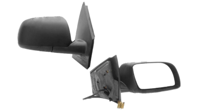 Oglinda exterioara VW Polo (9N) Hatchback 10.2001-04.2005 Partea Dreapta Crom Convex Electrica Cu Incalzire, carcasa neagra, cu 5 pini