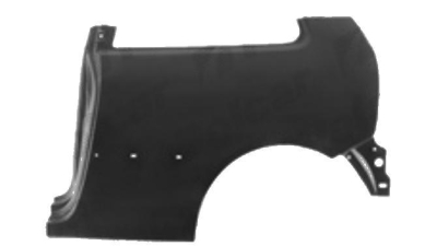 Aripa spate Vw Polo Hatchback, 09.2001-2009, Pentru Modelul In 3 Usi, Partea Dreapta, 6Q3809844