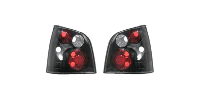 Set stopuri tuning VW POLO (9N), 10.2001-04.2005, Taiwan, partea stanga+dreapta, negru, transparent;