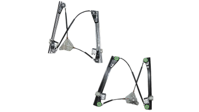 Macara geam VW Polo 9N 5 usi 2001-2005 Fata Stanga, manuala, pentru modele cu 5 usi