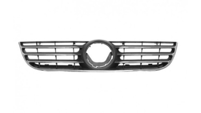Grila radiator VW Polo (9N3), 04.2005-08.2009, 6Q0853651F, 9527051J cu ornament cromat