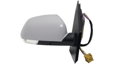 Oglinda usa exterioara VW Polo (9n3), 04.2005-08.2009, partea Dreapta, reglare electrica; carcasa grunduita; incalzit; sticla convexa; geam cromat; cu Lucas, View Max