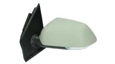 Oglinda exterioara VW Polo (9N3) Hatchback 04.2005-08.2009 Partea Dreapta Crom Convex Electrica Cu Incalzire, carcasa grunduita, cu semnalizare, 7 pini, View Max