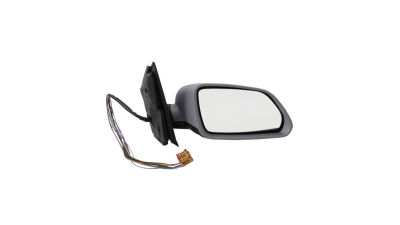 Oglinda exterioara VW Polo (9N3) Hatchback 04.2005-08.2009 Partea Dreapta Crom Convex Electrica Cu Incalzire, carcasa grunduita, cu semnalizare, cu pliere
