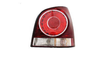 Stop spate lampa Volkswagen Polo (9n3), 04.2005-08.2009, spate, Dreapta, cu mers inapoi; P21/4W+P21W+PY21W+R5W; rosu; cu suport becuri;