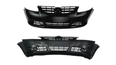 Bara fata VW Fox (5Z1), 04.2005-, partea superioara grunduita, fara locas pentru proiectoare, 5Z0807217KGRU