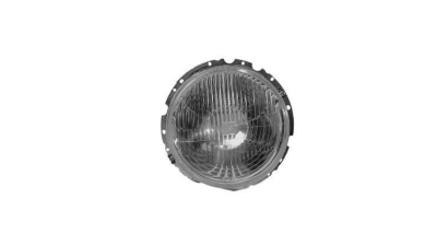 Far MERCEDES Clasa G (W460) 1979-1989 VW CADDY I (14D), 1982-1995; GOLF I, 1974-1993; LT28/31/35, 1975-1885; TRANSPORTER (T2), 1967-1979, DEPO, fata, partea stanga=dreapta, Diametru: 180 mm; H4+T4W; manual; cu rama;
