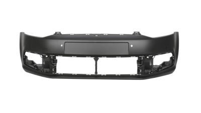 Bara fata VW Polo (6r), 02.2014-12.2017, cu 4 gauri pentru Senzori de parcare (PDC); grunduit; 6R0807221AC, Aftermarket