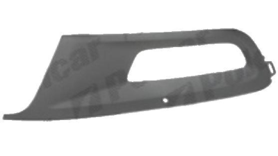 Grila bara VW Polo (6R), 08.2009- Model GTI, 6R0853665E9B9, 95332711 cu gaura pentru proiectoare