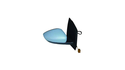 Oglinda exterioara VW Polo (6R) 08.2009- Partea Dreapta Crom Convex Electrica Cu Incalzire 6R1857508K 6R1857508M, carcasa grunduita, cu semnalizare, conector dreptunghiular, VIEW Max
