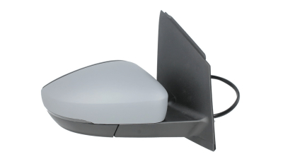 Oglinda exterioara Volkswagen Polo (6r), 08.2009-, Dreapta, reglare electrica; grunduit; incalzita; geam convex; cromat; 6 pini; cu semnalizare