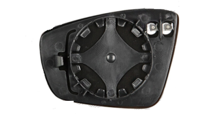 Geam oglinda VW Polo (6R) 08.2009- Partea Dreapta Asferica Cu Incalzire 6R0857522A 6R0857522F, cod producator TAPQ47
