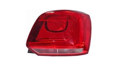 Stop spate lampa VW Polo (6R), 08.2009-05.2014, partea Dreapta, cu lampa mers inapoi, fara suport becuri, Depo