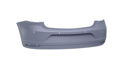 Bara spate VW Polo (6r), 2014-12.2017, cu gauri pentru Senzori de parcare (PDC); grunduit, Aftermarket