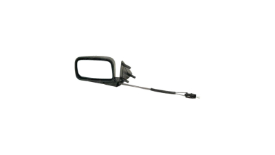 Oglinda exterioara Vw Golf 2 (19E/1G), 1988-1991, Vw Jetta 2 (16E/19E /1G2), 02.1988-12.1991, Stanga, Crom, manuala, prin cablu, Fara incalzire, carcasa neagra, Plana, View Max, 191857507A; 191857507A521AB; 191857521AB; 191857521K 9534512M