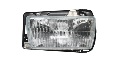 Far VW Jetta (16e/19e /1g2), 02.1984-12.1991, partea Dreapta, H4+W5W; cu rama, DEPO