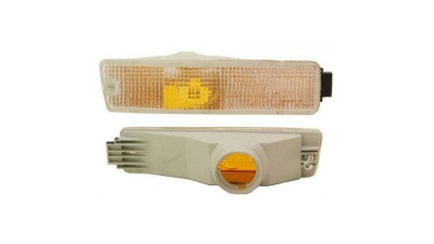 Lampa semnalizare fata VW Golf 1 1990-1993; Golf 2 1990-1992 JETTA II (16E/19E /1G2) 02.1990-12.1991 BestAutoVest partea dreapta, in bara , model tuning, fara suport becuri, alb, DEPO