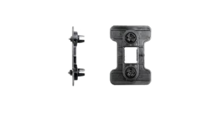 Suport bara spate, stanga-dreapta Vw Golf 2 (19e/1g), 1990-1992, barei de protectie la nivel, 1H0807193