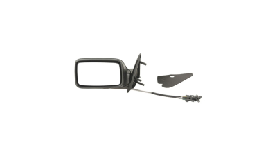 Oglinda exterioara Vw Golf 3 (1H), 08.1991-04.1999, Vw Vento, 01.1992-10.1998, Vw Golf 4 Cabriolet (1Exo), 04.1998-10.2003, Stanga, Crom, electrica, Cu incalzire, carcasa neagra, Plana, BestAutoVest 1H085753701C; 1H08575