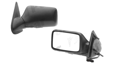 Oglinda exterioara Vw Golf 3 (1H), 08.1991-04.1999, Vw Vento, 01.1992-10.1998, Vw Golf 4 Cabriolet (1Exo), 04.1998-10.2003, Dreapta, Crom, electrica, Cu incalzire, carcasa neagra, Convex, BestAutoVest 1H085753801C; 1H085