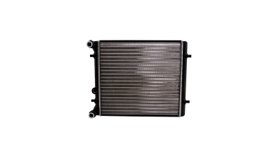 Radiator racire Vw Golf Iv, 1997-2003 1,4 55kw/1,6 74kw Benzina, Manual, fara AC, cu conectori rapizi intrare/iesire, 430x405x20, Cu lipire fagure mecanica Aftermarket
