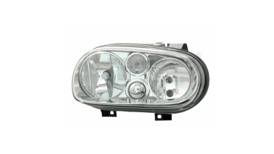 Far Vw Golf 4 (1j) (Hb + Combi), 08.1997-09.2006; Vw Golf 4 Cabriolet (1exo), 04.1998-10.2003, parte montare Fata, Stanga, DEPO 95410950E