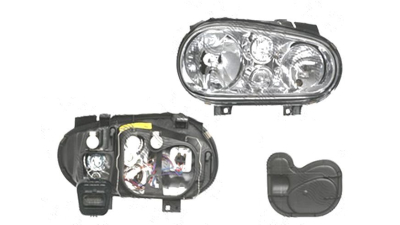 Far Volkswagen Golf 4 (1j) (Hb + Combi), 08.1997-09.2006; Golf 4 Cabriolet (1exo), 04.1998-10.2003 , fata, Dreapta, H1+H7+PY21W+W5W; electric; fara motoras, AUTOPAL