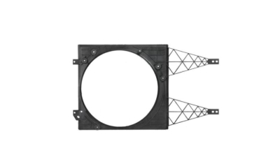 Carcasa ventilator OEM/OES Skoda Fabia, 12.1999-2007 motorizare, 1.2/1.2 12V/1.4 16V, benzina, cu/fara AC, pentru ventilator de 390 mm
