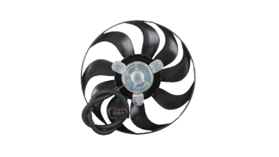 GMV ventilator radiator VW Golf IV, 1997-2003, motor 1.4, 1.6; 1.8 T; 2.0 benzina, 1.9 SDI/TDI, diesel, 100/60 W; 293 mm, 