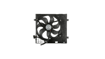 GMV radiator electroventilator Skoda Octavia 1 (1U2/1U5), 04.1999-2010, motor 1.4 16V, benzina, cu AC, 345 mm; 3 pini, fara pre-rezistor, 