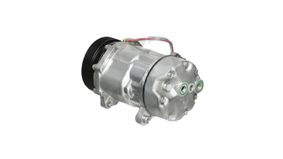 Compresor aer conditionat Ford Galaxy, 1995-2000, motorizare 1.9 TDI, 66kw/81kw, diesel, rola curea 120 mm, 6 caneluri, tip Sanden: SD7V16