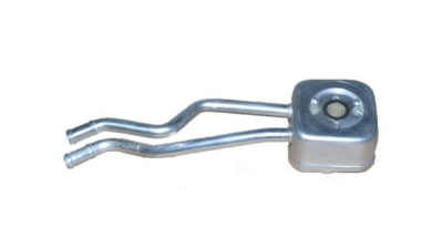 Radiator racire ulei motor, termoflot VW Lupo, 06.2000-07.2005, Polo GTI (6N/6N2/6KV), 09.2000-10.2001, motor 1.6, 92 kw, benzina, 97x96x58 mm, garnituri incluse, din aluminiu