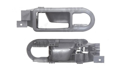 Maner usa interior Volkswagen Golf 4 (1j) (Hatchback + Combi), 08.1997-09.2006, Golf 4 Cabriolet (1exo), 04.1998-10.2003, fata, Stanga, negru; cu tija cromata