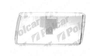 Dispersor sticla far Vw PassatB2 (32b)), 08.1980-03.88, omologare ECE, Dreapta