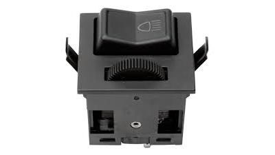 Comutator lumini Vw Golf 1 (Typ 17), 1974-1983, Vw Jetta (Typ 16), 1979-01.1984, Vw Lt28/31/35, 1975-04.1996, Vw Passat (B1 (Typ 32/33)), 05.1973-10.1981, Vw Transporter (T2/T3), 1973-1992, buton reglare, 321941531K,